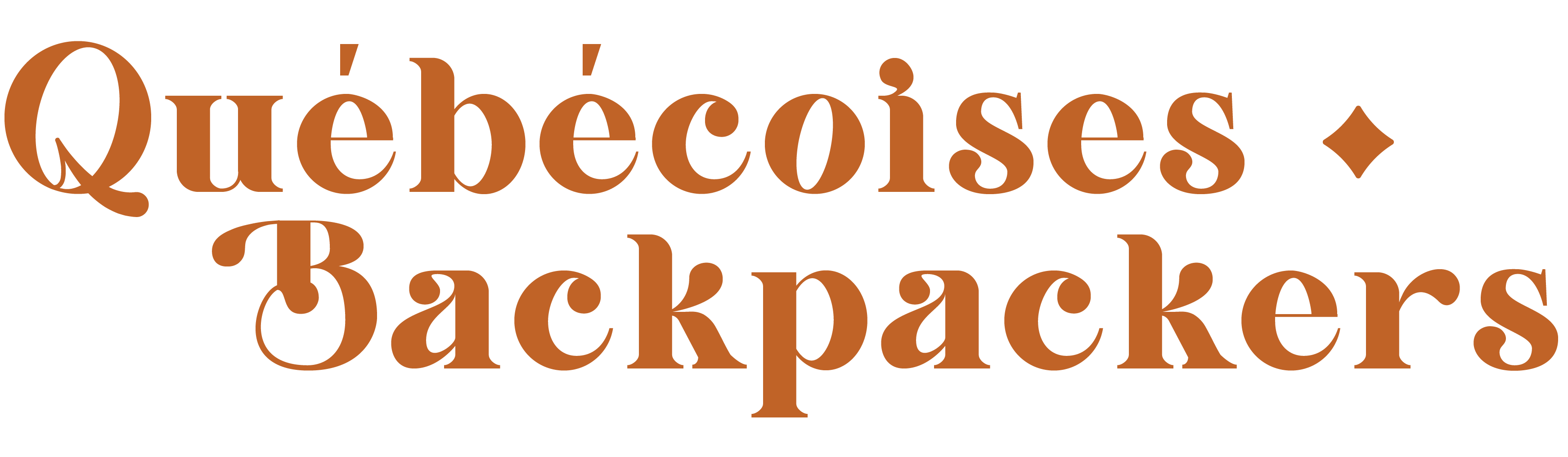 Québecoises Backpackers